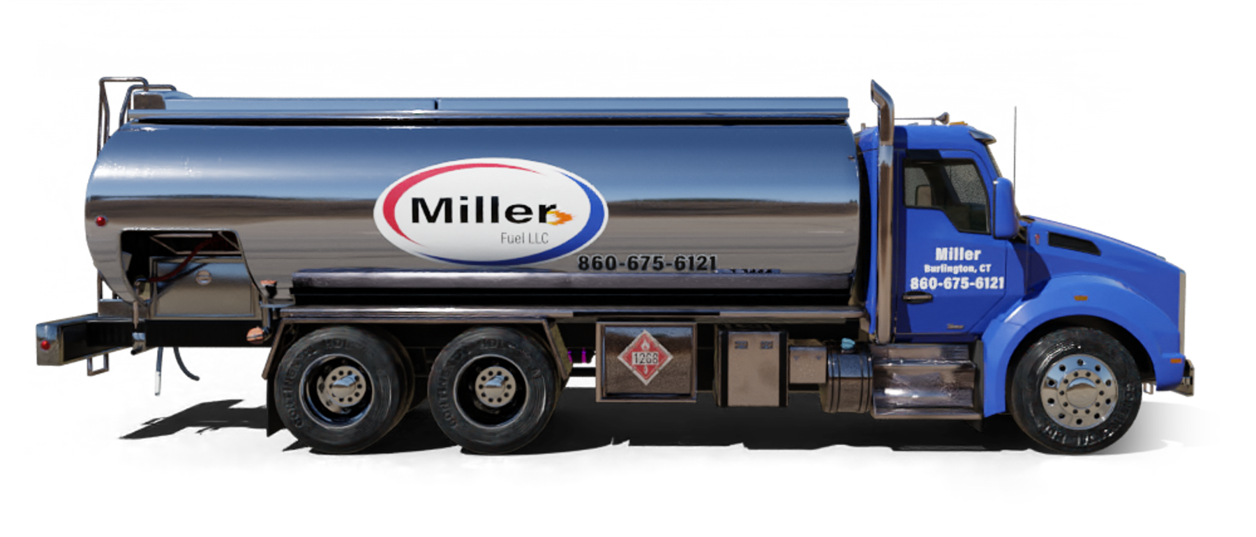 Heatly Oil truck Heatly Oil Truck in front of metro line