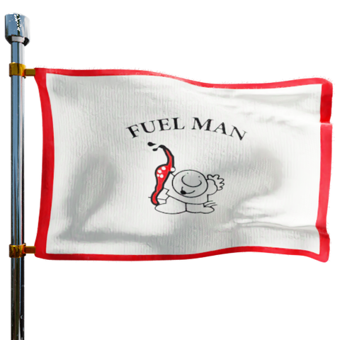 Fuel Man Energy Heating Oil Prices Flag Photo of Fuel Man Energy flag denoting best heating oil prices the company offers