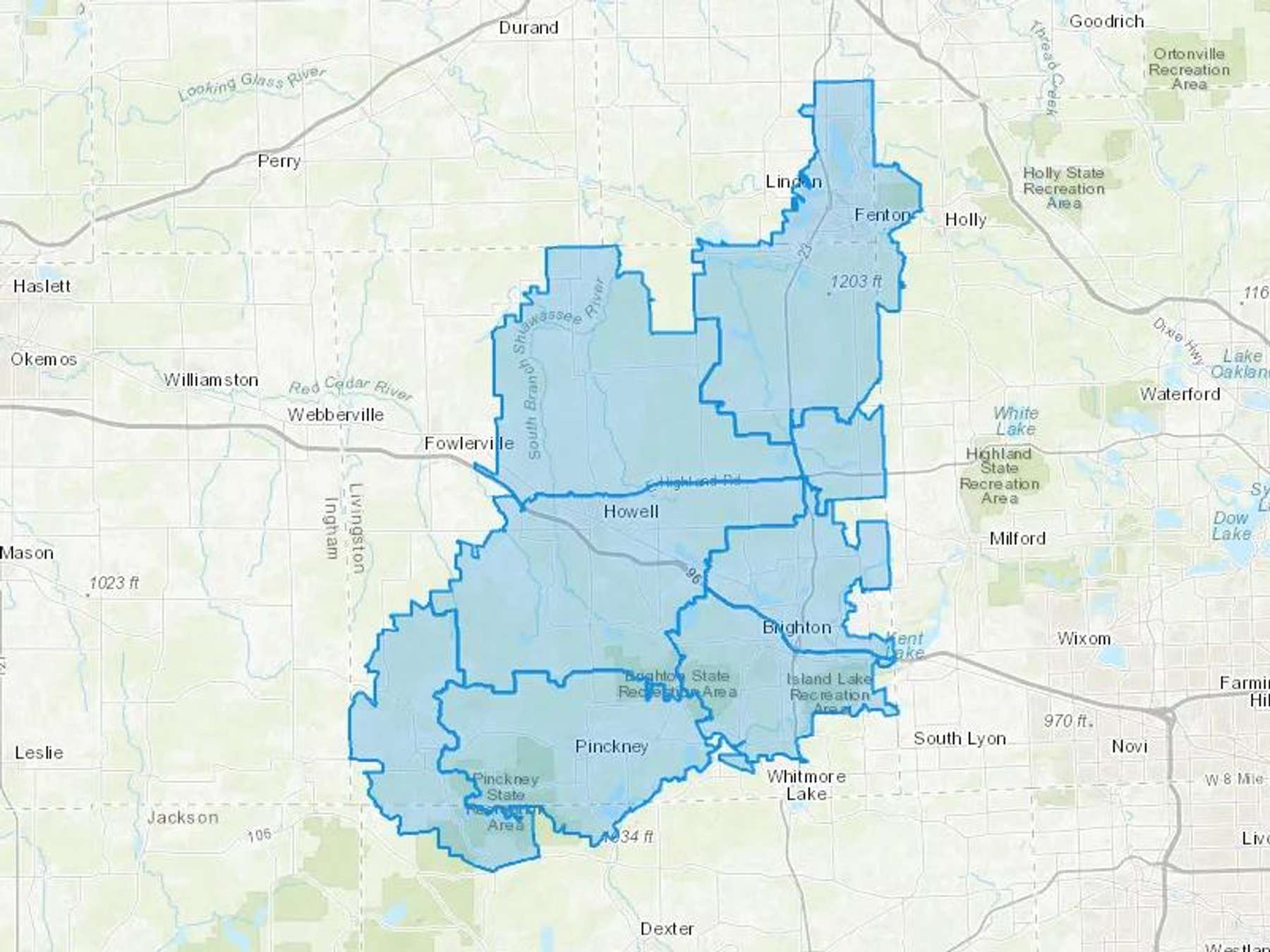 Corrigan Oil Company Cash Heating Oil Delivery Map Map With The Corrigan Oil Company Heating Oil Delivery Area Shaded In Blue