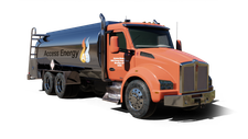 Access Energy Inc Cash Heating Oil truck Photo of a Access Energy Inc heating oil truck