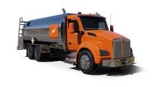 Thunder Fuel Inc Cash Heating Oil truck Photo of a Thunder Fuel Inc heating oil truck
