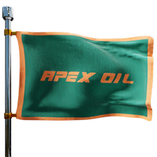 Apex Oil Co Inc Heating Oil Prices Flag Photo of Apex Oil Co Inc flag denoting best heating oil prices the company offers