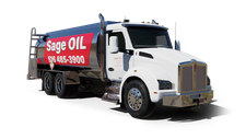 Sage Oil Cash Heating Oil truck Photo of a Sage Oil heating oil truck