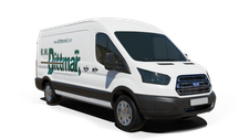 RW Dittmar Plumbing Heating & Oil Company Inc furnace repair van Photo of a RW Dittmar Plumbing Heating & Oil Company Inc furnace repair van