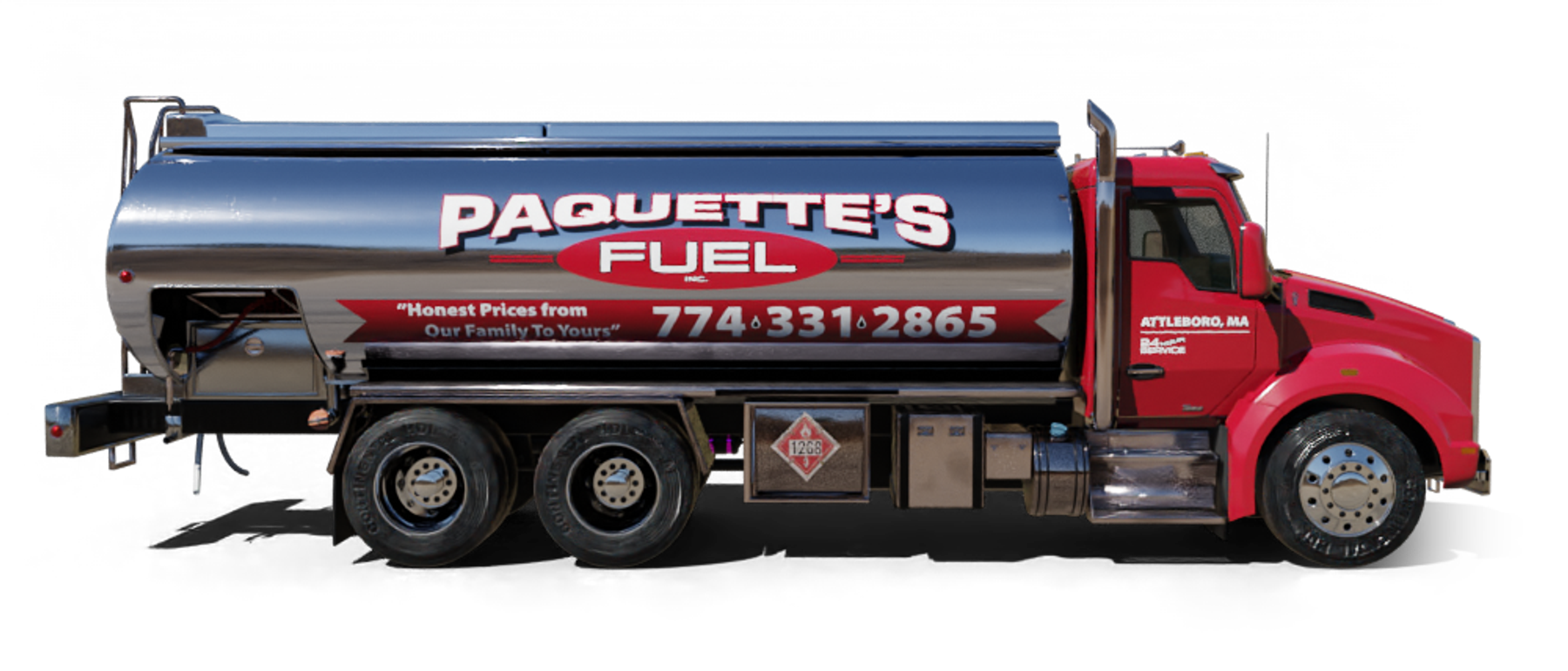 J Thurston Heating Oil Truck J Thurston Heating Oil Truck parked at riverside