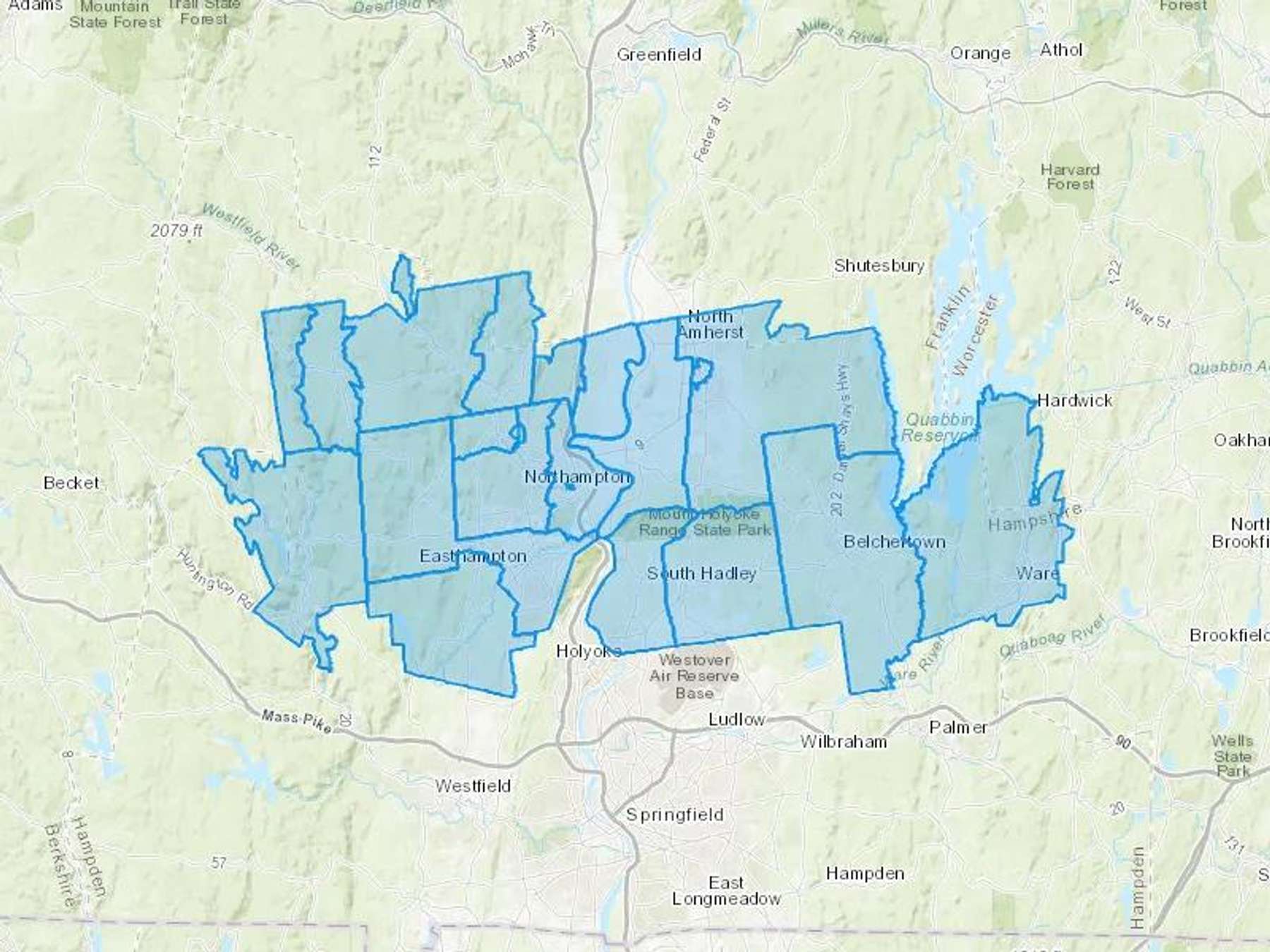 Fuel Services Inc Cash Heating Oil Delivery Map Map With The Fuel Services Inc Heating Oil Delivery Area Shaded In Blue