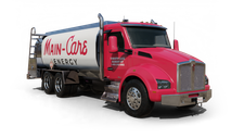 MainCare Express Cash Heating Oil truck Photo of a MainCare Express heating oil truck
