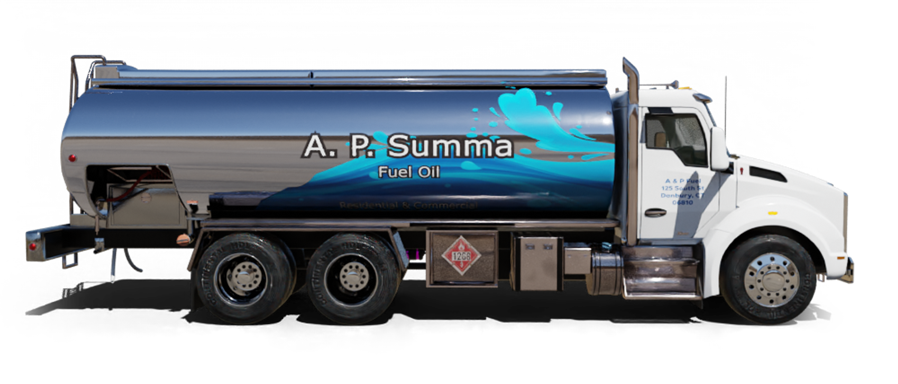 Heatly Oil truck Heatly Oil Truck in front of metro line