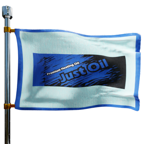 Just Oil LLC cash heating oil price logo