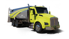 KW Wood Fuel corp Cash Heating Oil truck Photo of a KW Wood Fuel corp heating oil truck