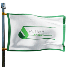 Patten Energy Heating Oil Prices Flag Photo of Patten Energy flag denoting best heating oil prices the company offers