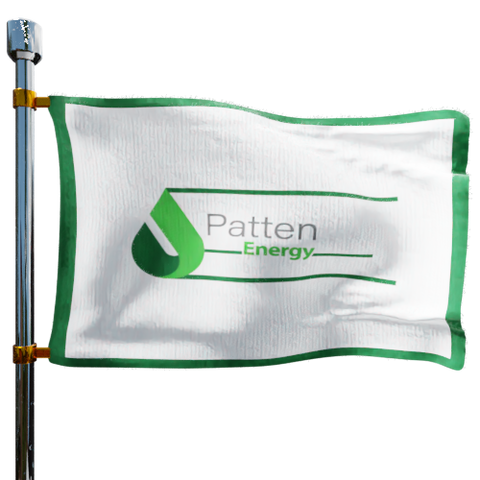 Patten Energy Heating Oil Prices Flag Photo of Patten Energy flag denoting best heating oil prices the company offers