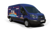 Tln Fuel Oil Company Inc furnace repair van Photo of a Tln Fuel Oil Company Inc furnace repair van