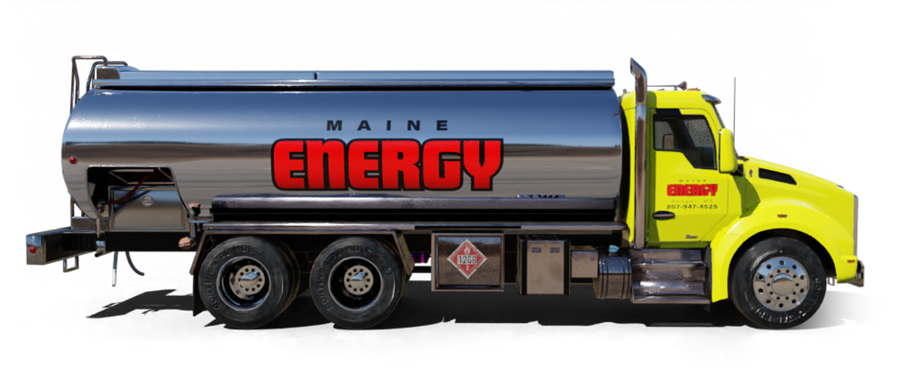 Heatly Oil truck Heatly Oil Truck in front of metro line