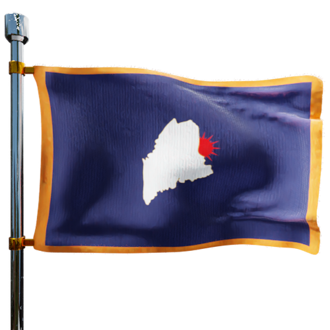 Maine Energy Inc Heating Oil Prices Flag Photo of Maine Energy Inc flag denoting best heating oil prices the company offers