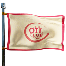 The Oil Club Heating Oil Prices Flag Photo of The Oil Club flag denoting best heating oil prices the company offers