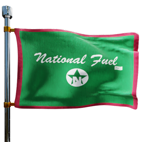 National Fuel Oil Inc Heating Oil Prices Flag Photo of National Fuel Oil Inc flag denoting best heating oil prices the company offers