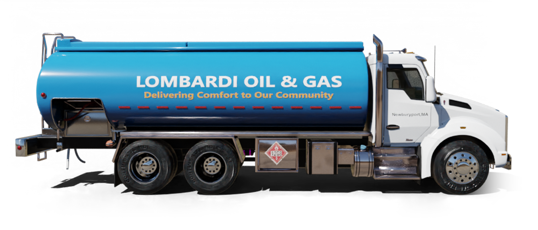 Heatly Oil truck Heatly Oil Truck in front of metro line