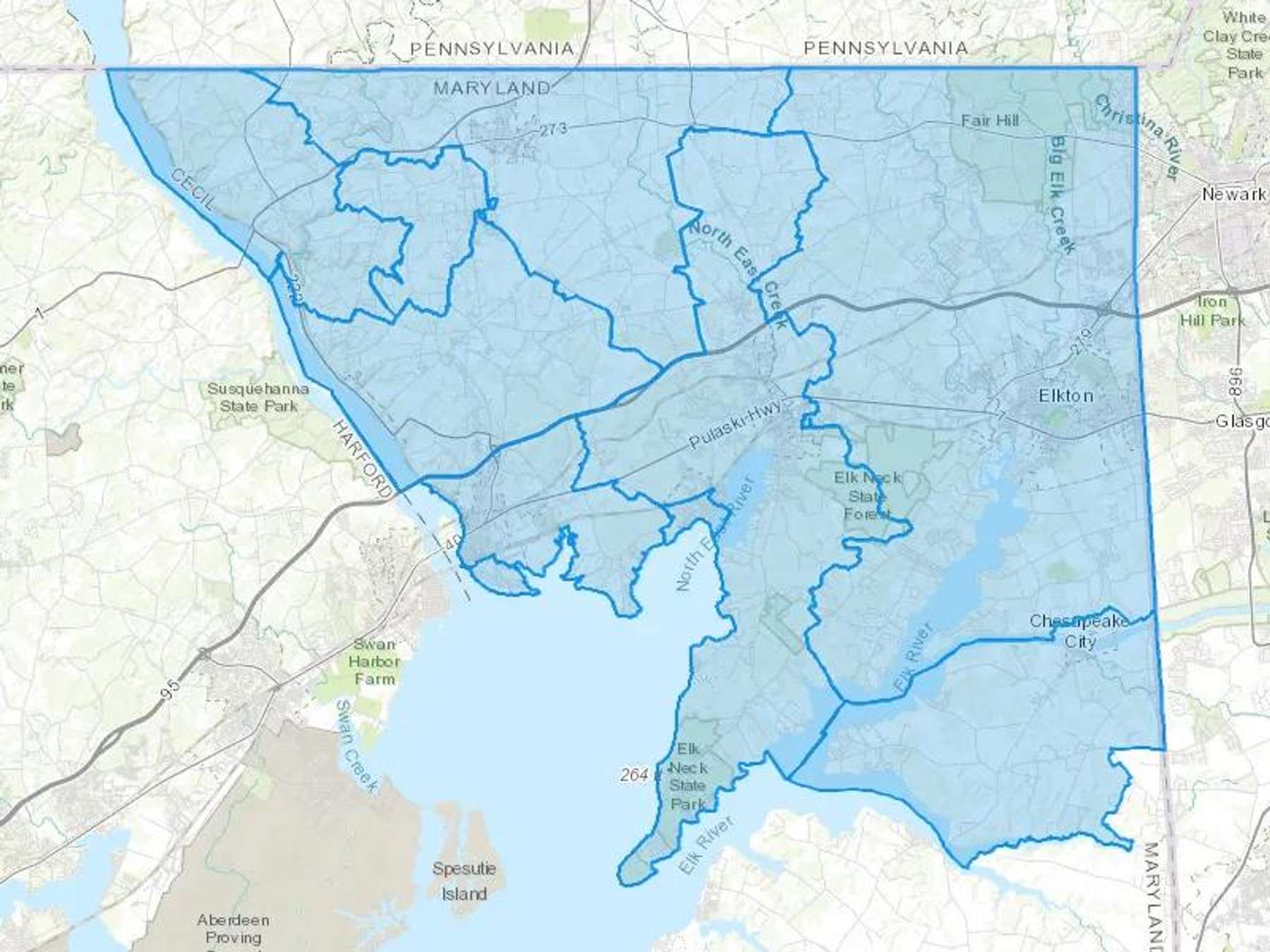 Dixie Land Energy Llc Cash Heating Oil Delivery Map Map With The Dixie Land Energy Llc Heating Oil Delivery Area Shaded In Blue