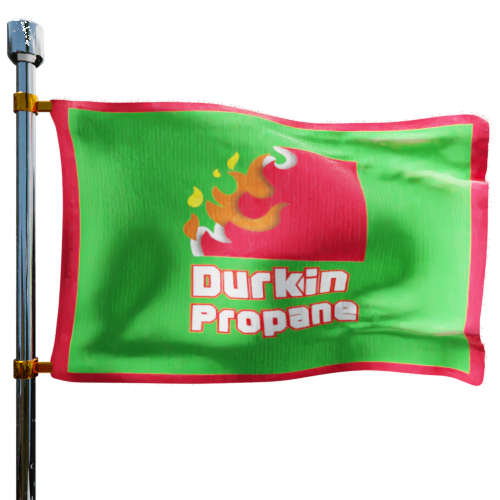 Durkin Propane Inc cash heating oil price logo