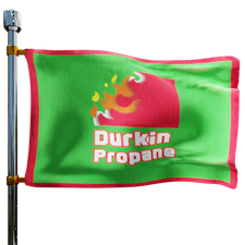 Durkin Propane Inc Heating Oil Prices Flag Photo of Durkin Propane Inc flag denoting best heating oil prices the company offers