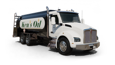 Ken's Oil & Heating Inc Cash Heating Oil truck Photo of a Ken's Oil & Heating Inc heating oil truck