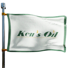 Ken's Oil & Heating Inc Heating Oil Prices Flag Photo of Ken's Oil & Heating Inc flag denoting best heating oil prices the company offers