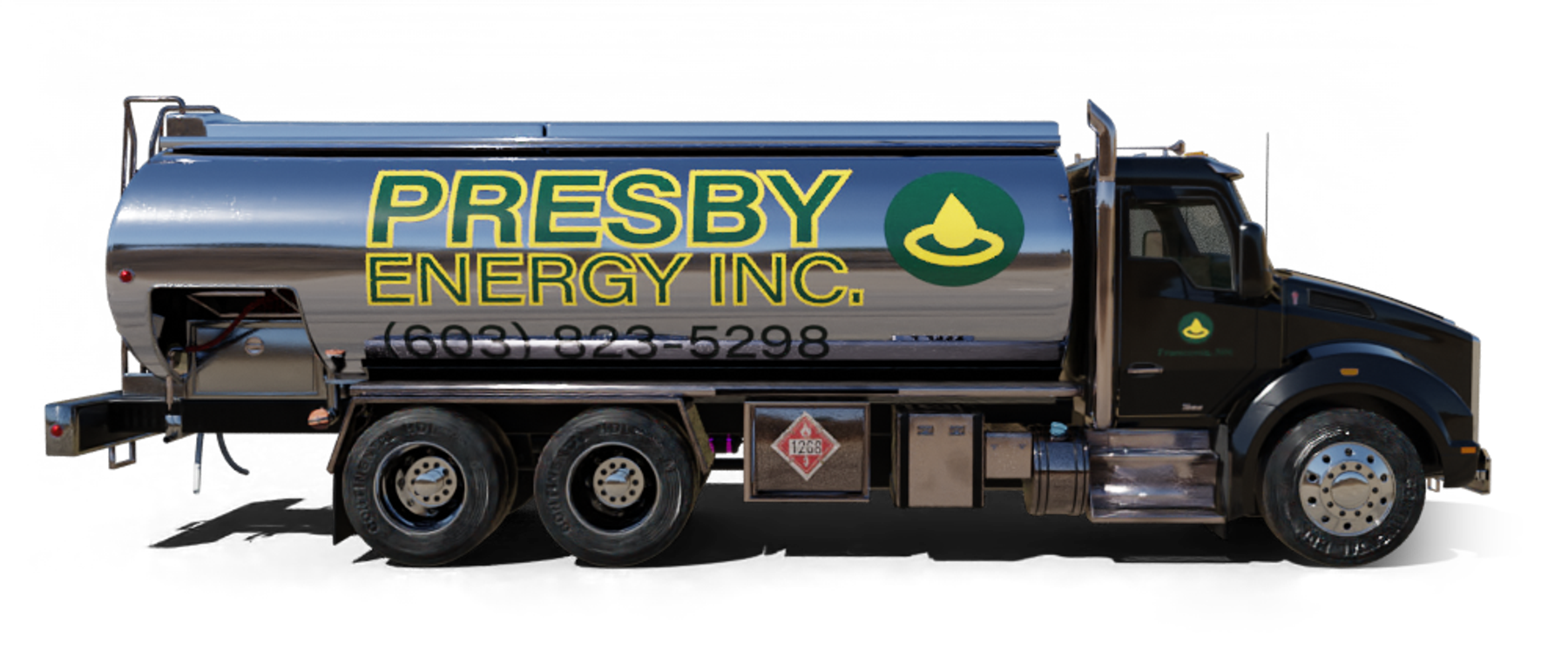 Bottomline Oil Berkshire Truck parked Bottomline Oil Berkshire Truck parked