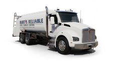 Burt's Reliable Inc Cash Heating Oil truck Photo of a Burt's Reliable Inc heating oil truck