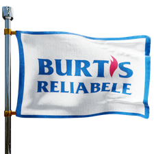 Burt's Reliable Inc Heating Oil Prices Flag Photo of Burt's Reliable Inc flag denoting best heating oil prices the company offers