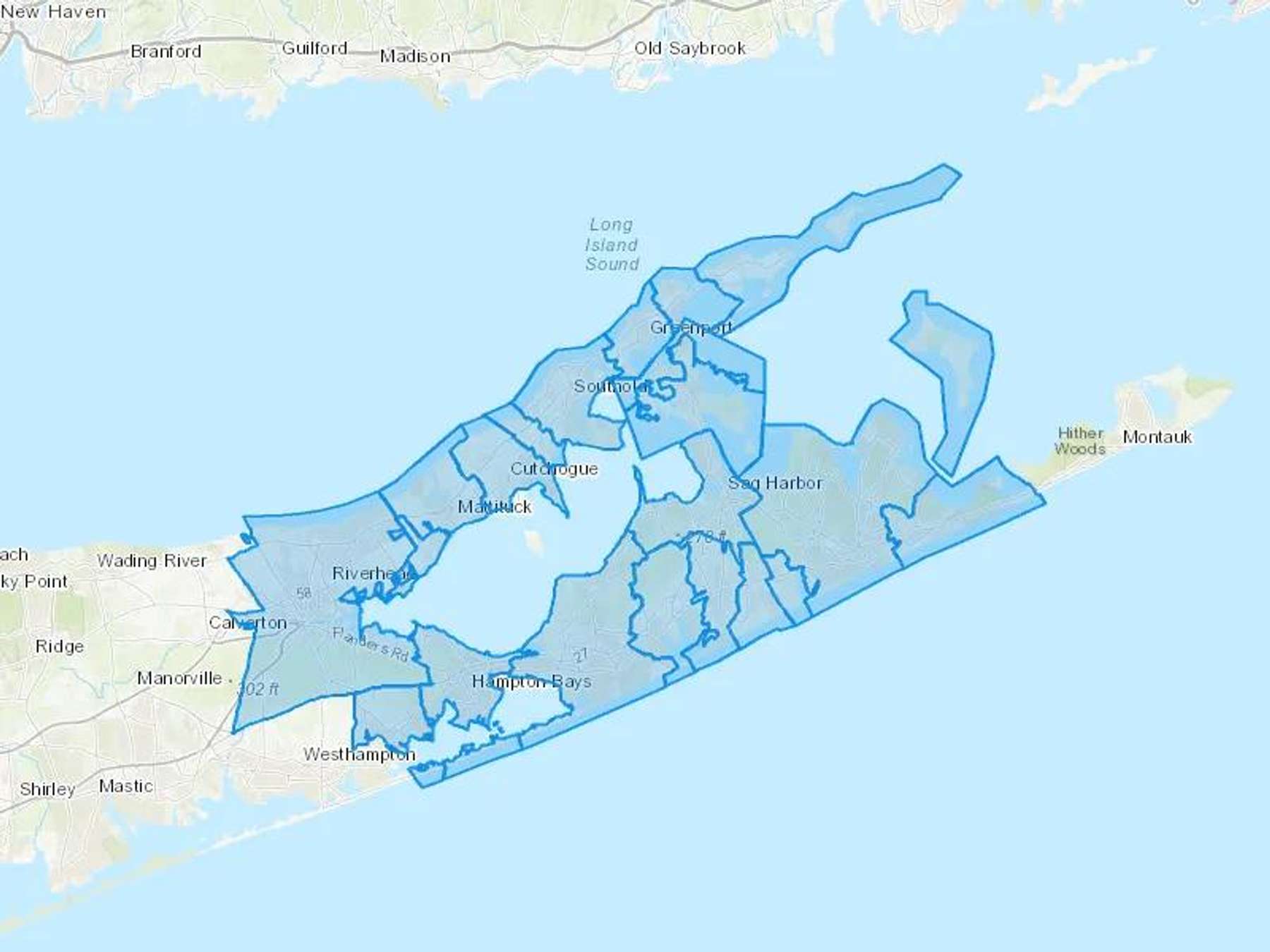 Burt's Reliable Inc Cash Heating Oil Delivery Map Map With The Burt's Reliable Inc Heating Oil Delivery Area Shaded In Blue