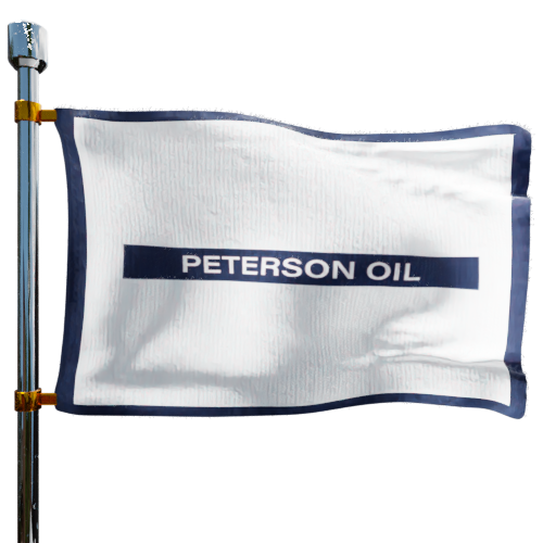 Peterson Oil Svc cash heating oil price logo