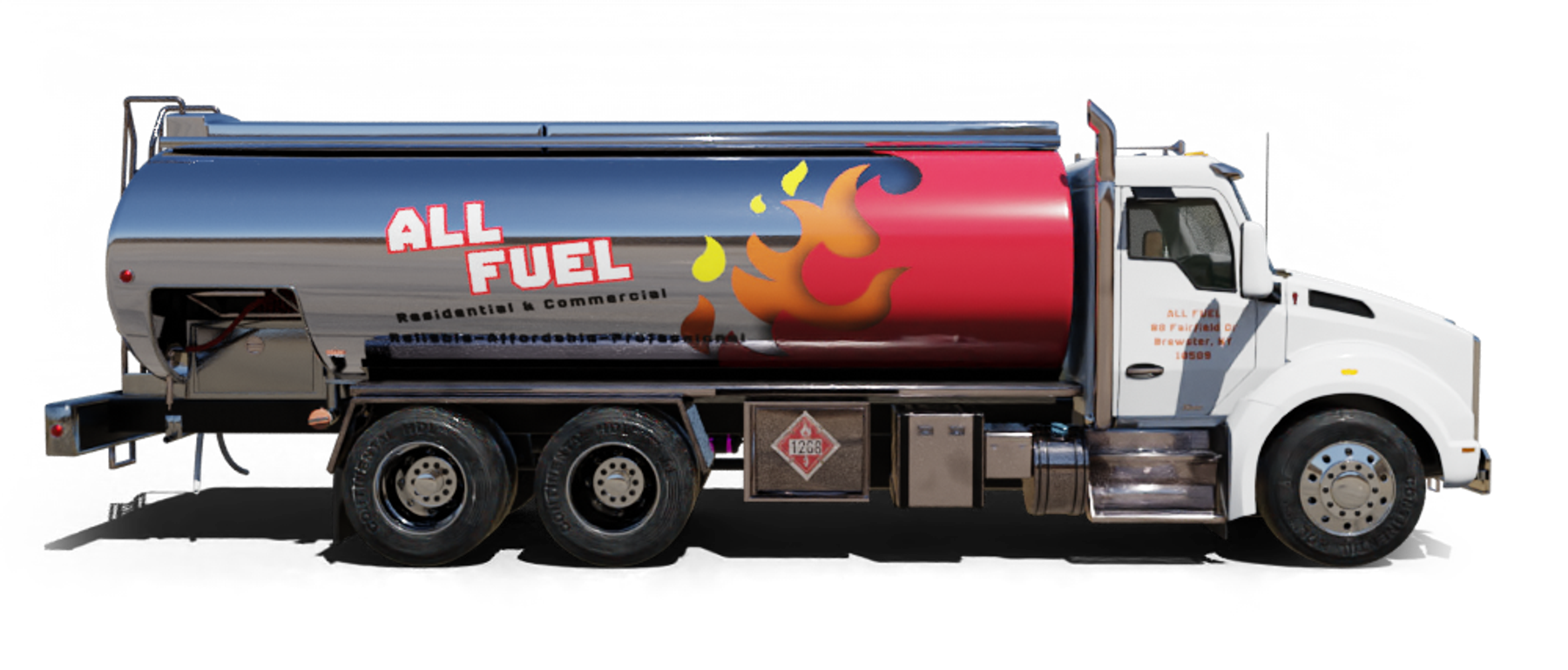 Bolla Oil Heating Oil Truck Bolla Oil residential home heating oil truck at the intersection of Bedford Ave and Pettit Ave in Bellmore, Long Island, New York delivering fuel oil.