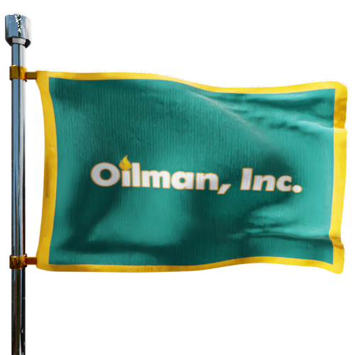 Oilman Inc cash heating oil price logo