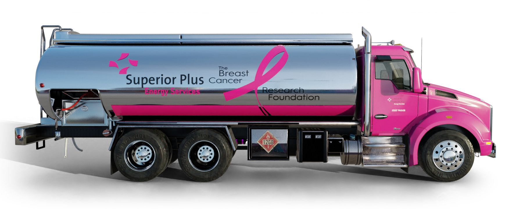 L & H Fuel Oil Heating Oil Truck L & H Fuel Oil residential home heating oil truck at the Waverly Shopping Center in Holtsville, Long Island, New York delivering fuel oil.