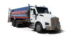 Davis Oil Company Cash Heating Oil truck Photo of a Davis Oil Company heating oil truck