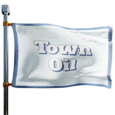 Town Oil Co Inc Heating Oil Prices Flag Photo of Town Oil Co Inc flag denoting best heating oil prices the company offers