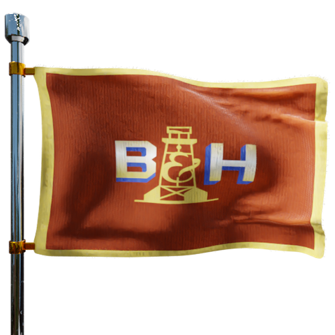 B & H Oil Heating Oil Prices Flag Photo of B & H Oil flag denoting best heating oil prices the company offers