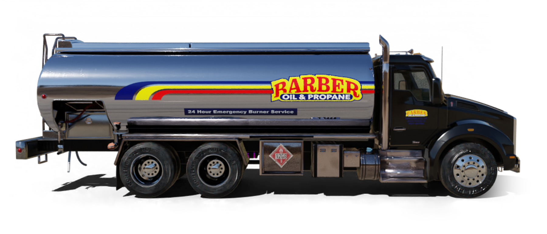 Heatly Oil truck Heatly Oil Truck in front of metro line