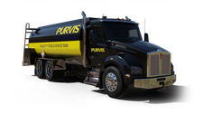 Purvis Brothers Inc Cash Heating Oil truck Photo of a Purvis Brothers Inc heating oil truck