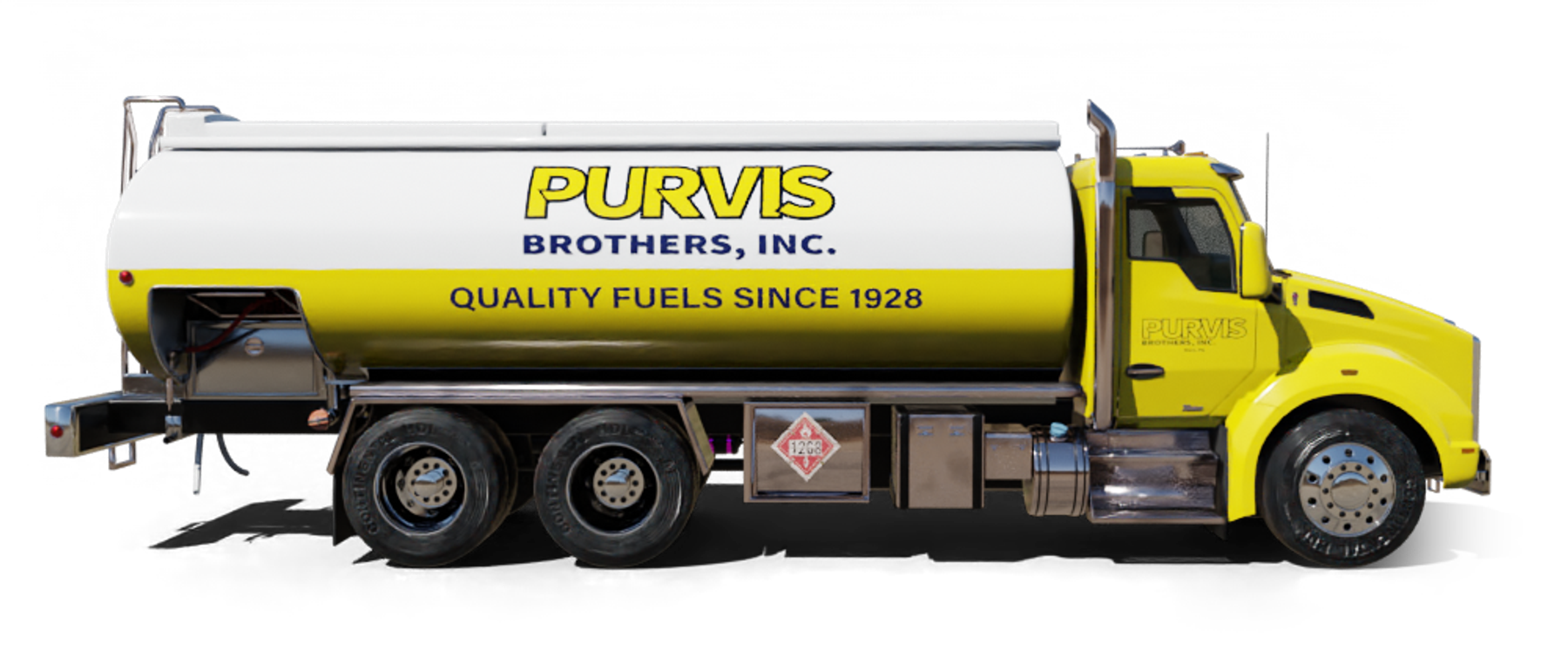 Heatly Oil truck Heatly Oil Truck in front of metro line