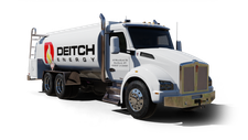 Deitch Energy Cash Heating Oil truck Photo of a Deitch Energy heating oil truck