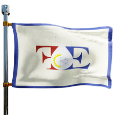 First Energy Heating Oil Prices Flag Photo of First Energy flag denoting best heating oil prices the company offers