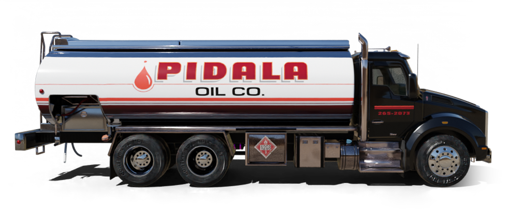 Petroscan, Ltd Heating Oil Truck  Petroscan, Ltd residential home heating oil truck at the intersection of Conklin Street and Cedar Avenue in Farmingdale, Long Island, New York delivering fuel oil.