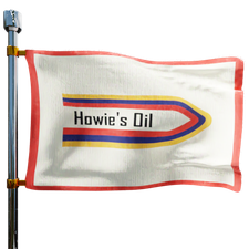 Howies Oil Heating Oil Prices Flag Photo of Howies Oil flag denoting best heating oil prices the company offers
