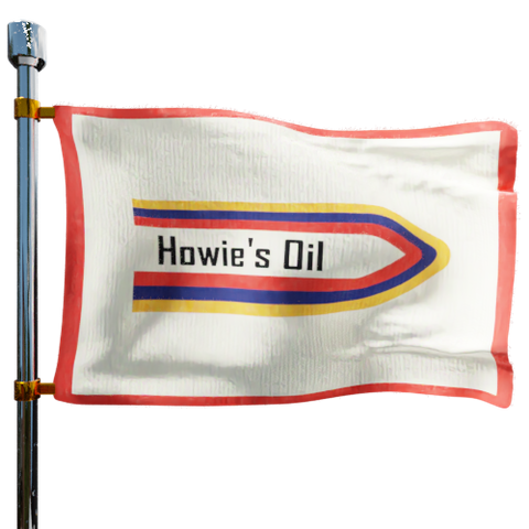Howies Oil Heating Oil Prices Flag Photo of Howies Oil flag denoting best heating oil prices the company offers