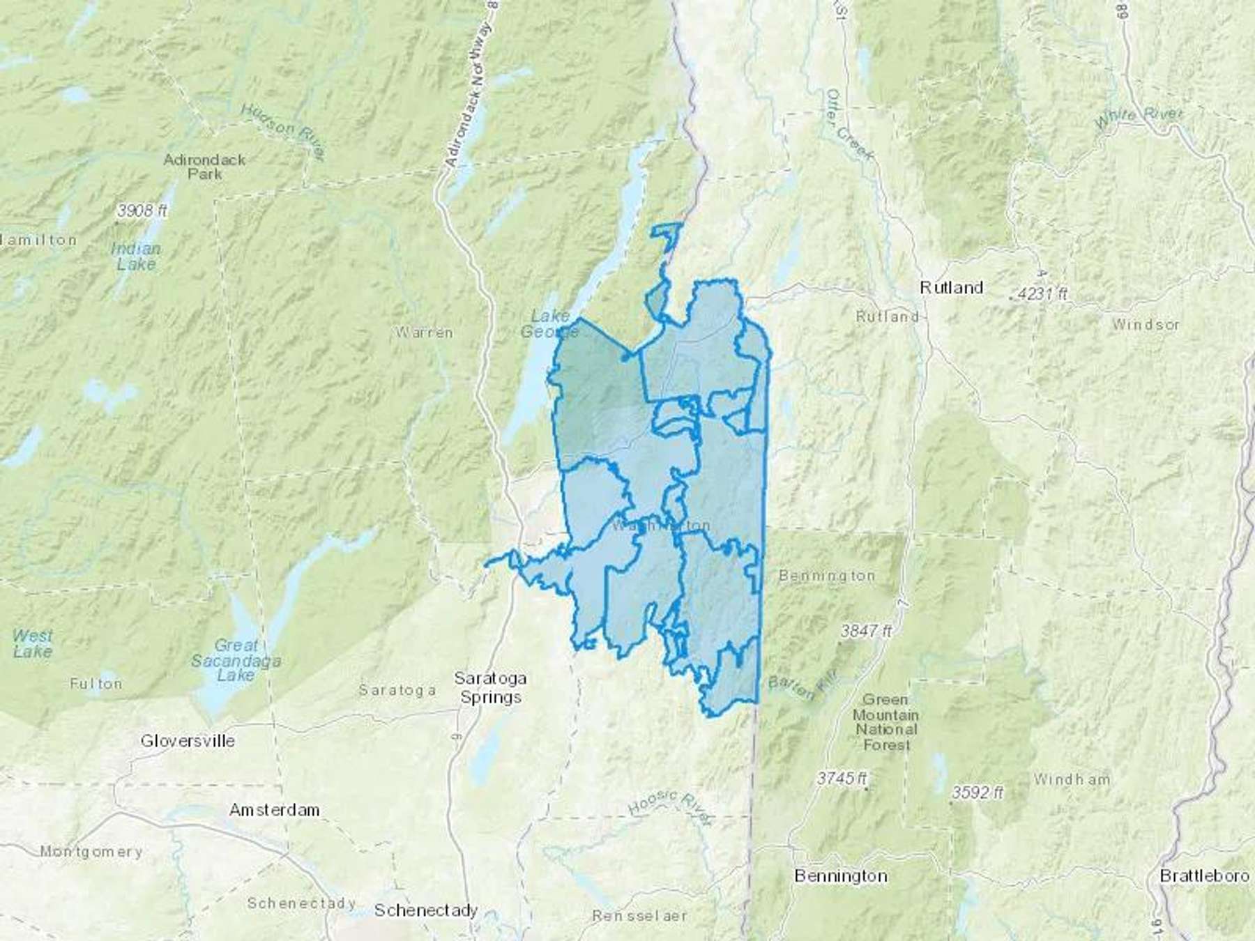 Ronald Cosey Cosey Fuel Company Cash Heating Oil Delivery Map Map With The Ronald Cosey Cosey Fuel Company Heating Oil Delivery Area Shaded In Blue