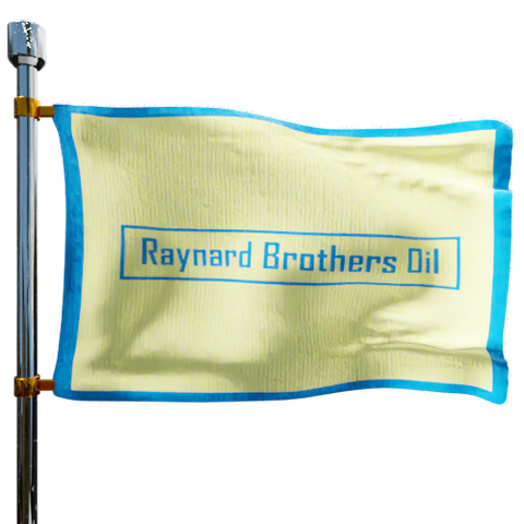 Raynard Brothers Oil Heating Oil Prices Flag Photo of Raynard Brothers Oil flag denoting best heating oil prices the company offers
