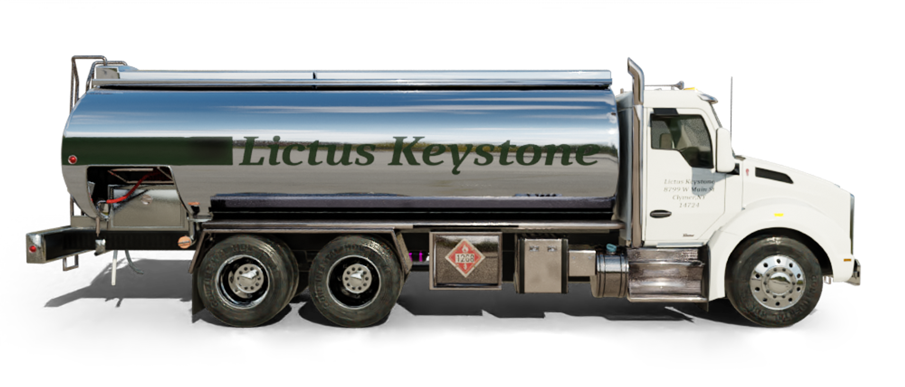 Lo-Co Fuel Heating Oil Truck Lo-Co Fuel residential home heating oil truck at Silver Lake Park in Baldwin, Long Island, New York delivering fuel oil.