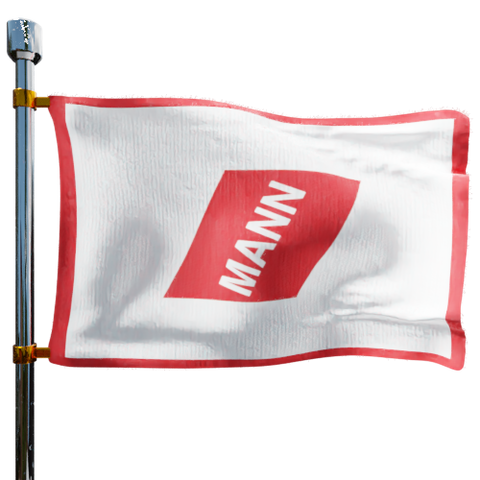 Mann Inc Heating Oil Prices Flag Photo of Mann Inc flag denoting best heating oil prices the company offers